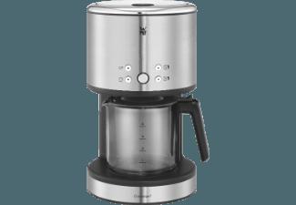 WMF 04.1214.0011 Küchenminis Filterkaffeemaschine Cromargan® matt/Schwarz (Aromaglaskanne, AromaOne-technologie)