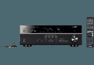 YAMAHA RX-V500 DAB DAB  Netzwerk AV-Receiver RX-V500D (6 Kanäle, Schwarz)