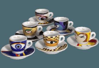 ZELLER 26510 Eyes Espresso-Set, ZELLER, 26510, Eyes, Espresso-Set