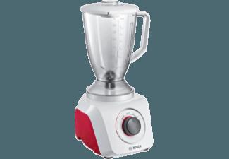 BOSCH MMB 21 P0R Standmixer Weiß/Rot (500 Watt, 1,5 Liter), BOSCH, MMB, 21, P0R, Standmixer, Weiß/Rot, 500, Watt, 1,5, Liter,