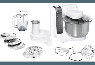 BOSCH MUM 48120 Küchenmaschine Weiß 600 Watt, BOSCH, MUM, 48120, Küchenmaschine, Weiß, 600, Watt