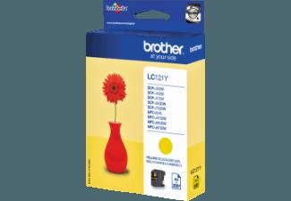 BROTHER LC 121 Y Original-Tintenpatrone Gelb