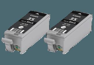 CANON 1509B012 PGI-35 TWIN PACK Tintenkartusche Schwarz