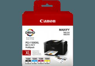 CANON 9182B004AA PGI-1500XL BK/C/M/Y MULTIPACK Tintenkartusche Color