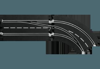CARRERA 20030365 Spurwechselkurve, rechts außen nach innen Schwarz, CARRERA, 20030365, Spurwechselkurve, rechts, außen, innen, Schwarz