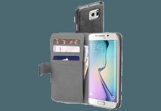 CELLULAR LINE 36788 Buchklapptasche mit Geld- und Kartenfach Galaxy S6 edge