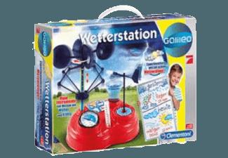 CLEMENTONI 69321 Galileo Wetterstation Rot, Schwarz