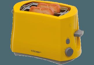 CLOER 3317-2 Toaster Gelb (825 Watt, Schlitze: 2), CLOER, 3317-2, Toaster, Gelb, 825, Watt, Schlitze:, 2,