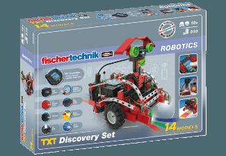 FISCHERTECHNIK 524328 TXT Discovery Set Rot, Grün, Schwarz