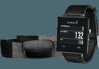 GARMIN vívoactive HRM-Bundle Schwarz (Smart Watch)