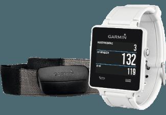 GARMIN vívoactive HRM-Bundle Weiß (Smart Watch)