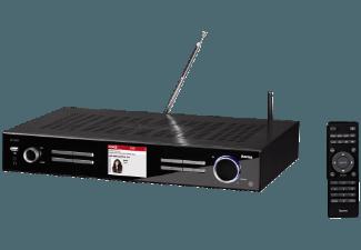 HAMA 054821 DIT2000 Internetradio (Digital Hifi Tuner, FM, DAB, DAB , Schwarz)