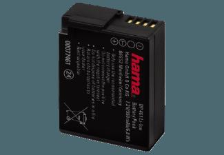 HAMA 077461 Li-Ion-Akku DP 461 für Panasonic DMW-BLC12 schwarz Akku für Panasonic (Li-Ion, 7.2 Volt, 950 mAh)