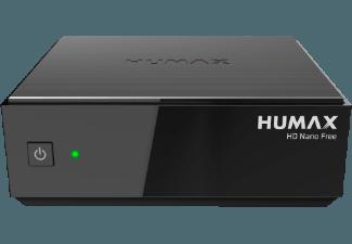 HUMAX Nano free Receiver (HDTV, DVB-S, Schwarz)