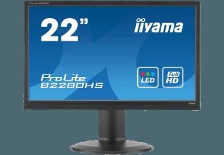 IIYAMA B 2280 HS-B1 21.5 Zoll Full-HD, IIYAMA, B, 2280, HS-B1, 21.5, Zoll, Full-HD