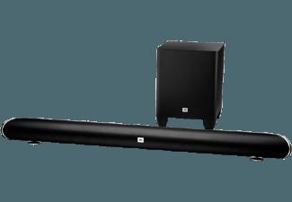 JBL Cinema SB 350 Soundbar-System (2.1 Heimkino-System, 1x Soundbar, 1x Subwoofer, Bluetooth, Schwarz)