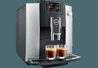 JURA 15058 E6 Espresso-/Kaffee-Vollautomat (Aroma -Mahlwerk, 1.9 Liter, Platin), JURA, 15058, E6, Espresso-/Kaffee-Vollautomat, Aroma, -Mahlwerk, 1.9, Liter, Platin,