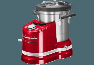 KITCHENAID 5KCF0103EER/4 Artisan Küchenmaschine mit Kochfunktion Empirerot 1500 Watt