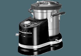 KITCHENAID 5KCF0103EOB/4 Artisan Küchenmaschine mit Kochfunktion Onyxschwarz 1500 Watt