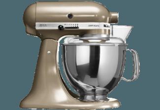 KITCHENAID 5KSM150PSECZ Artisan Küchenmaschine Dunkelbeige/Silber 300 Watt