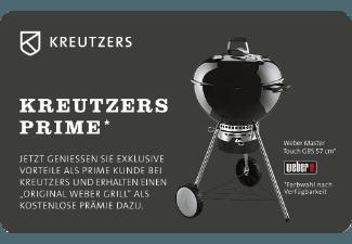 KREUTZERS Fleisch- und Genuss Prime Card   Original Weber Mastertouch GBS 57 Grill Holzkohlegrill