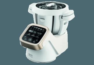 KRUPS HP5031 Prep&Cook Küchenmaschine mit Kochfunktion Weiß/Grau/Edelstahl 1550 Watt