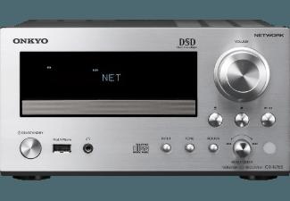 ONKYO CS-N765 Netzwerk-Receiver (CD/CD-R/CD-RW, Silber)