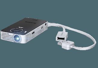 PHILIPS PicoPix 4350W Mini Beamer (QVGA, 50 Lumen, DLP WavEngine)