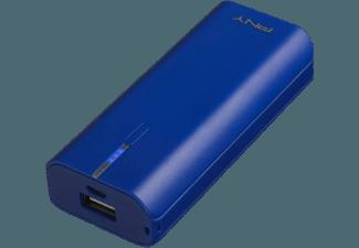 PNY P-B5200-2TB01-RB PowerPack/Powerbank/mobiles Laden/Ersatzbatterie/Ersatzakku 5.200 mAh Blau