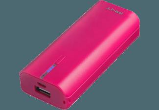 PNY P-B5200-2TP01-RB PowerPack/Powerbank/mobiles Laden/Ersatzbatterie/Ersatzakku 5.200 mAh Pink