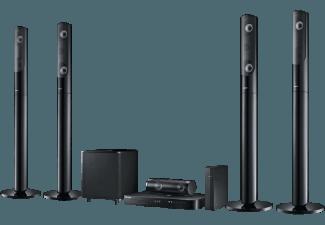 SAMSUNG HT-J5550W 5.1 Heimkino-System (5x Lautsprecher, Subwoofer, Steuereinheit, Bluetooth, App-steuerbar, Schwarz), SAMSUNG, HT-J5550W, 5.1, Heimkino-System, 5x, Lautsprecher, Subwoofer, Steuereinheit, Bluetooth, App-steuerbar, Schwarz,