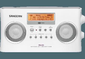 SANGEAN PR-D5  (PLL Tuner, UKW, MW, Weiß), SANGEAN, PR-D5, , PLL, Tuner, UKW, MW, Weiß,