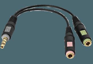 SENNHEISER PCV 05 Audio Adapter Schwarz, SENNHEISER, PCV, 05, Audio, Adapter, Schwarz