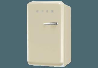 SMEG FAB 10 LP LINKSANSCHLAG Kühlschrank (164 kWh/Jahr, A , 960 mm hoch, Creme)