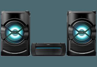 SONY SHAKE X3 Audiosystem (iPod Steuerung, CD, CD-R, CD-RW, Schwarz)