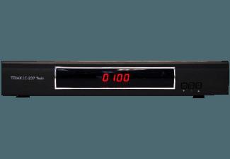 TRIAX Triax-C-237 Digitaler HD-Twin Kabel-Receiver (HDTV, PVR-Funktion, Twin Tuner, DVB-C, Schwarz)