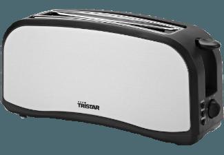 TRISTAR BR-2138 Toaster Silber/Schwarz (1 kW, Schlitze: 1)