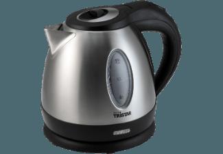 TRISTAR WK-1323 Wasserkocher Silber/Schwarz (1500 Watt, 1.2 Liter)