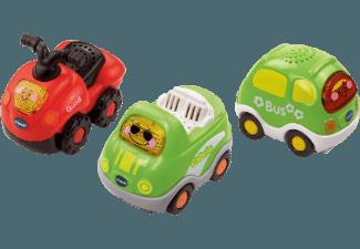 VTECH 80-207334 Tut tut Baby Flitzer - Set (Quad/Cabrio/Bus) Mehrfarbig