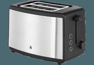 WMF 04.1411.0011 Bueno Toaster Cromargan® matt/Schwarz (800 Watt, Schlitze: 2)