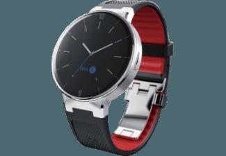 ALCATEL OT WATCH Schwarz/Rot (Smart Watch)