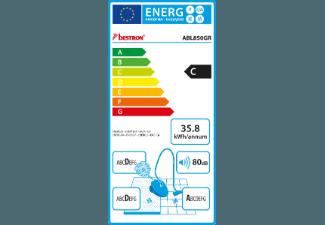 BESTRON ABL 850 GR (Beutelloser Bodenstaubsauger, Beutelloser Bodenstaubsauger, C, Grau/Rot), BESTRON, ABL, 850, GR, Beutelloser, Bodenstaubsauger, Beutelloser, Bodenstaubsauger, C, Grau/Rot,