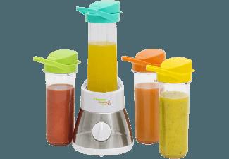 BESTRON AFM 400 Smoothie Maker Silber/Weiß (400 Watt, 0.4 Liter/Jahr)