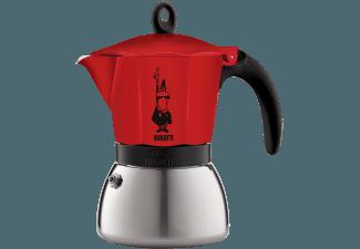 BIALETTI 4923 Moka Induktion Espressokocher Rot, BIALETTI, 4923, Moka, Induktion, Espressokocher, Rot