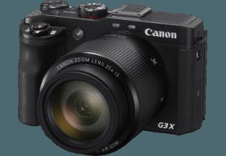 CANON PowerShot G3 X  Schwarz (20.2 Megapixel, 25x opt. Zoom, 8 cm TFT-LCD, WLAN), CANON, PowerShot, G3, X, Schwarz, 20.2, Megapixel, 25x, opt., Zoom, 8, cm, TFT-LCD, WLAN,