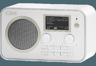 CLINT L1  (Digital, DAB , DAB, FM, Weiß), CLINT, L1, , Digital, DAB, DAB, FM, Weiß,