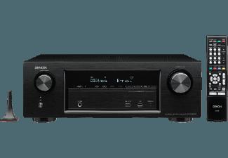 DENON AVR-X1200W AV Receiver (7.2 Kanäle, 145 Watt pro Kanal, Schwarz)