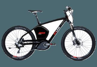 EHLINE BLACK MAMBA EHL.EF01BM Pedelec (26 Zoll, 45 cm, Diamant, 624 Wh)