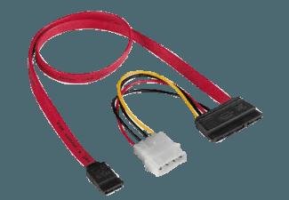 HAMA 034067 Anschlusskabel Seral-ATA mit integrierter Stromversorgung