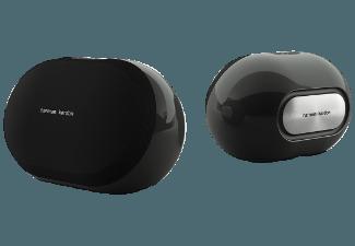 HARMAN KARDON Omni 20 Start Kit (1 Paar) - Drahtloser Lautsprecher (App-steuerbar, Schwarz)